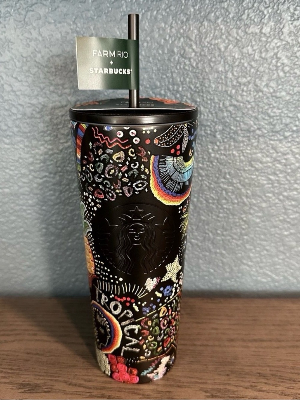 Farm Rio x Starbucks 24 oz Tumbler